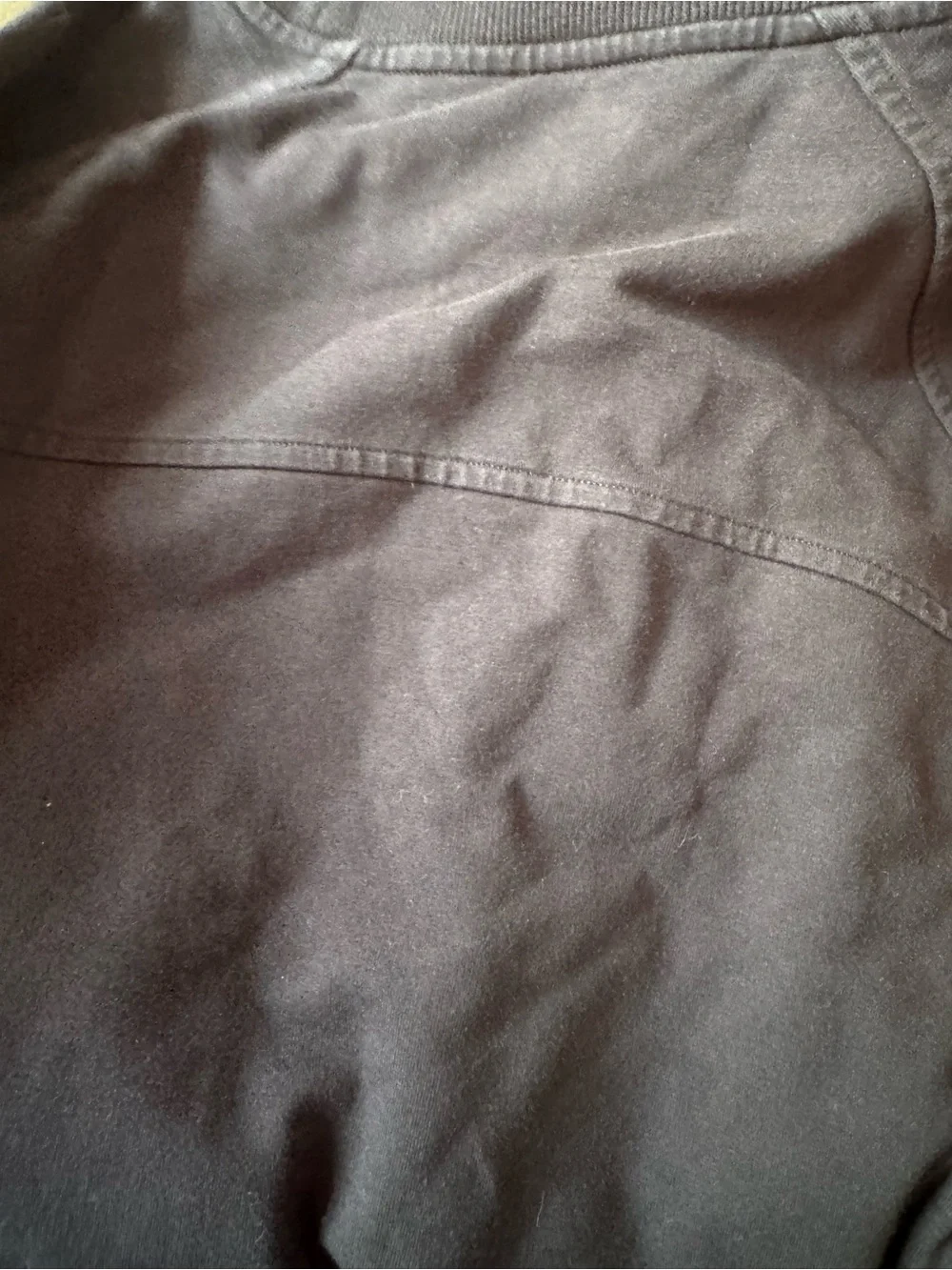 Lululemon Scuba Crew Stretch French Terry in Black - Picture 8 of 11